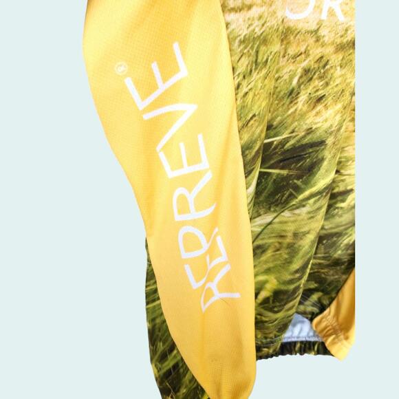 Rare Repreve Unifi  Cycling Jersey Men Large Full Zip Substainable Breathable - Picture 8 of 9